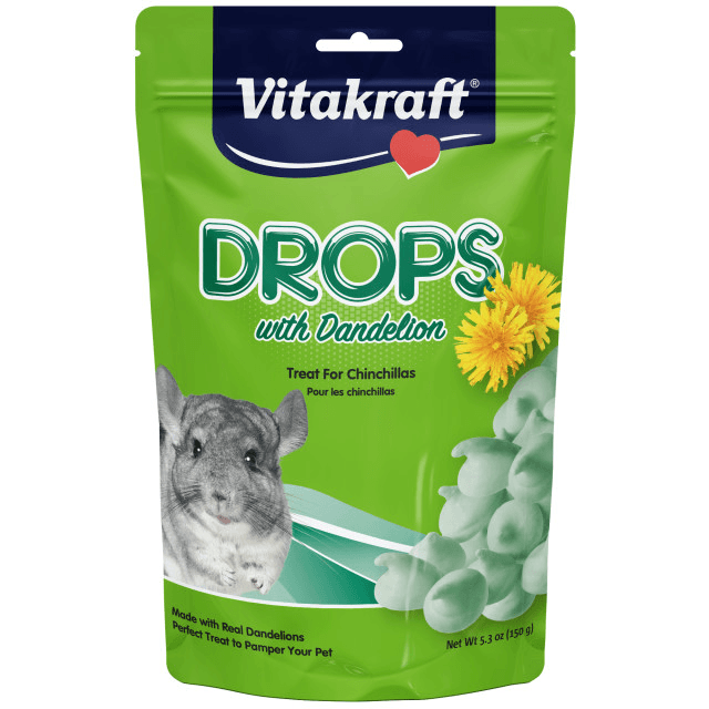 Vitakraft Drops for Chinchillas - Dandelion 5.3oz - Pisces Pet Emporium