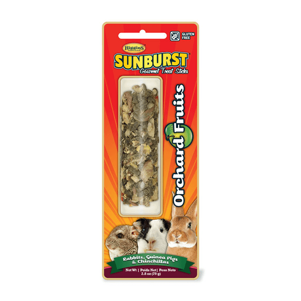 Higgins Sunburst Gourmet Treat Sticks Orchard Fruits - Pisces Pet Emporium