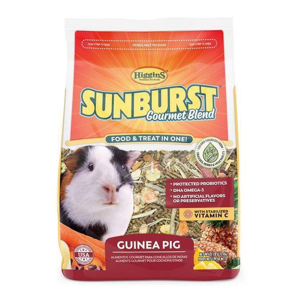 Higgins Sunburst Guinea Pig Food 6lb - Pisces Pet Emporium