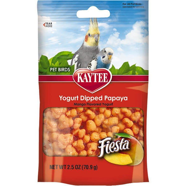 Kaytee Fiesta Mango Yogurt Dipped Papaya - Pisces Pet Emporium