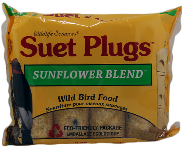 Wildlife Sciences Suet Plugs - Sunflower Blend - Pisces Pet Emporium