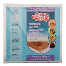 Living World Large Gravel Paper 8 Pack - 15.75 x 15.5 Inches - Pisces Pet Emporium