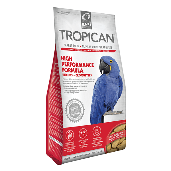 Tropican High Performance Formula Biscuits for Parrots - Pisces Pet Emporium