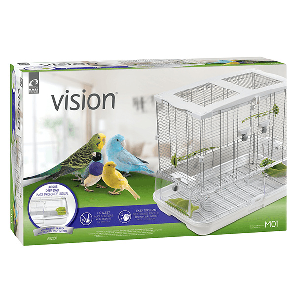 Vision Bird Cage for Medium Birds - Single Height M01 - Pisces Pet Emporium