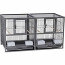 Prevue Hendryx Hampton Deluxe Divided Breeder Bird Cage - Pisces Pet Emporium