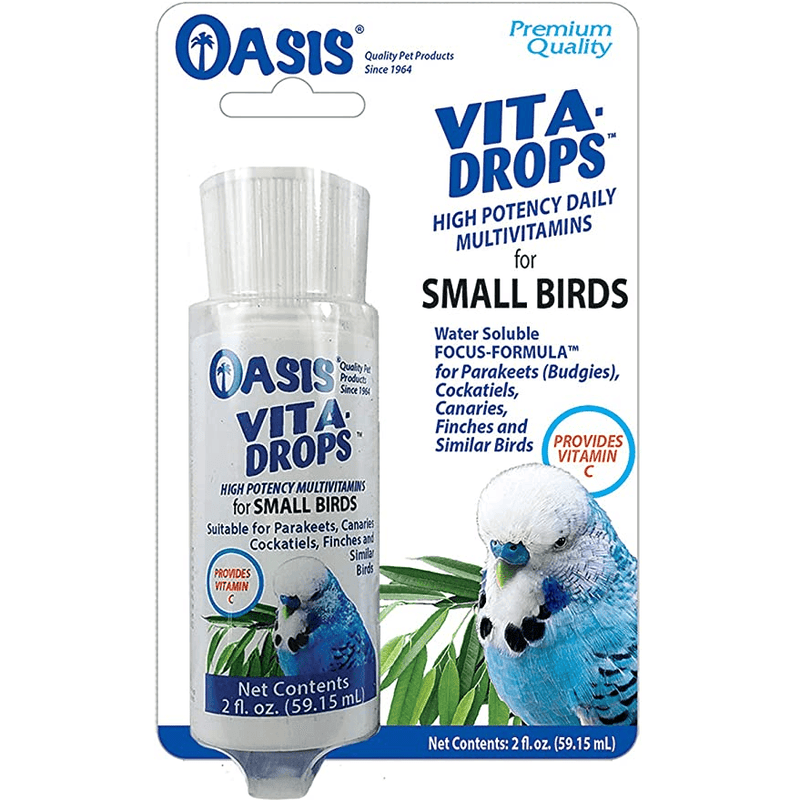Oasis Vita Drops for Small Birds - Pisces Pet Emporium