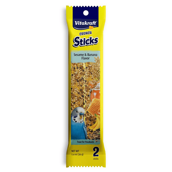 Vitakraft Sesame & Banana Sticks for Parakeets - Pisces Pet Emporium