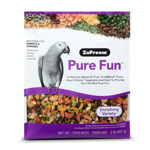 ZuPreem Pure Fun for Parrots & Conures 916 g - Pisces Pet Emporium