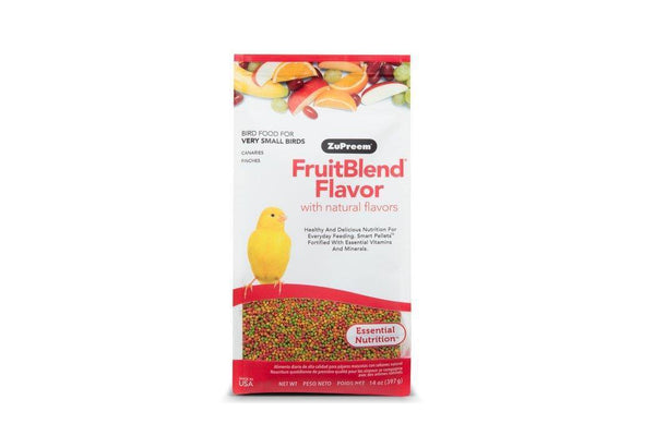 ZuPreem FruitBlend for Very Small Birds 397 g - Pisces Pet Emporium