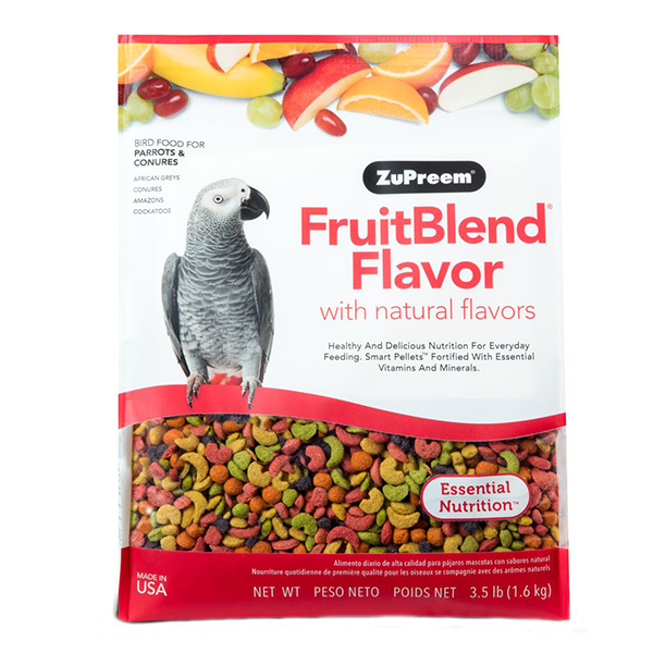 ZuPreem FruitBlend Flavor - 1.6 kg - Pisces Pet Emporium