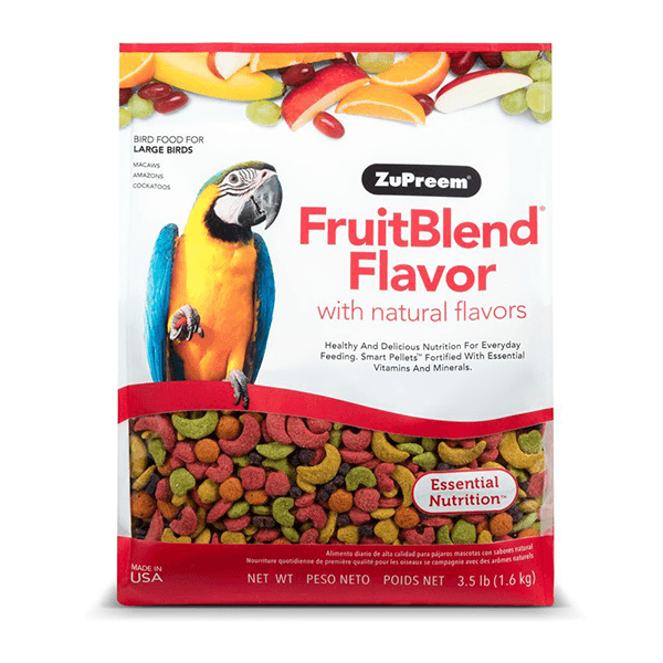 ZuPreem Fruitblend Flavor for Large Birds 1.61 Kg - Pisces Pet Emporium