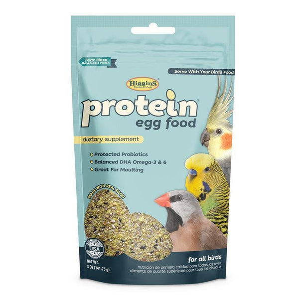 Higgins Protein Egg Food 5oz - Pisces Pet Emporium
