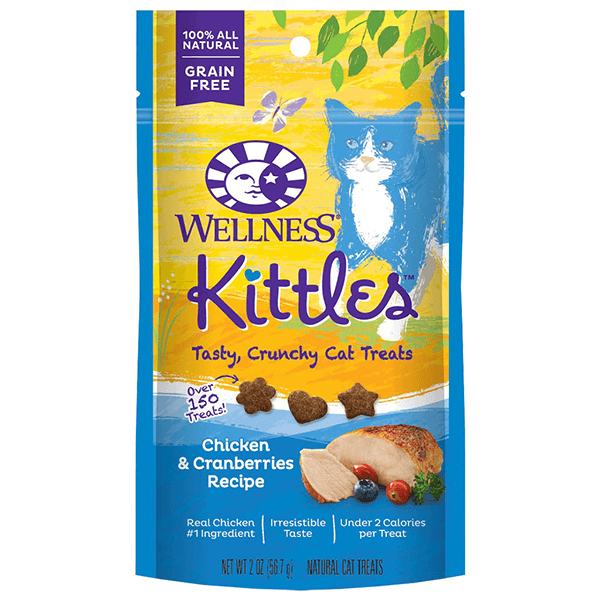 Wellness Kittles Chicken & Cranberries Recipe - 56.7 g - Pisces Pet Emporium