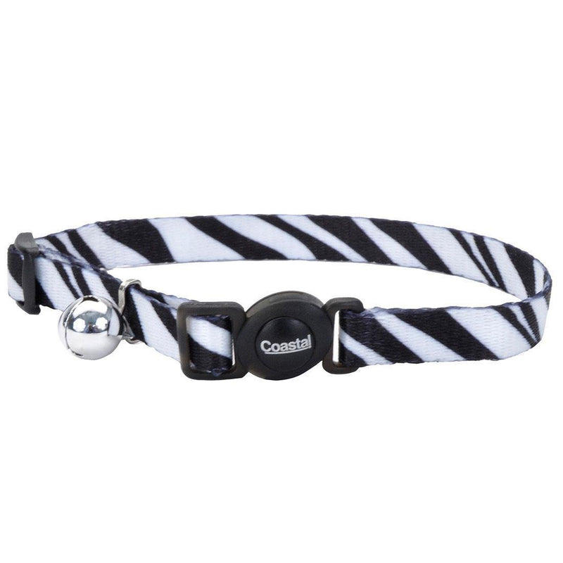 Safe Cat Breakaway Collar - Zebra - Pisces Pet Emporium