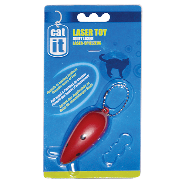 Catit Laser Cat Toy - Red Mouse - Pisces Pet Emporium