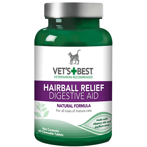 Vet's Best Hairball Relief Digestive Aid - Pisces Pet Emporium