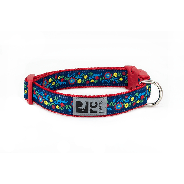 RC Pets Feeling Folksy Clip Collar - Available in 4 Sizes - Pisces Pet Emporium
