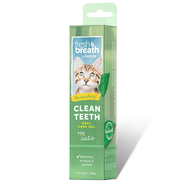 Tropiclean Fresh Breath Clean Teeth Gel for Cats - Pisces Pet Emporium
