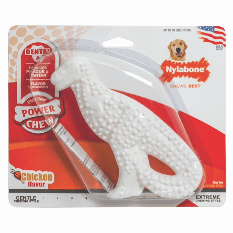 Nylabone Dental Chew Dinosaur - Pisces Pet Emporium