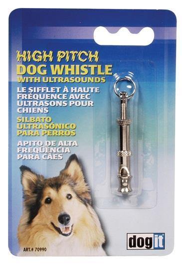 Dogit High Pitch Dog Whistle With Ultrasound- 1 Pc - Pisces Pet Emporium