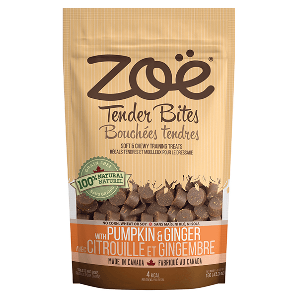Zoe Tender Bites Pumpkin & Ginger - Pisces Pet Emporium