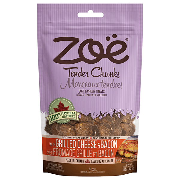 Zoe Tender Chunks Grilled Cheese & Bacon Flavour - Pisces Pet Emporium