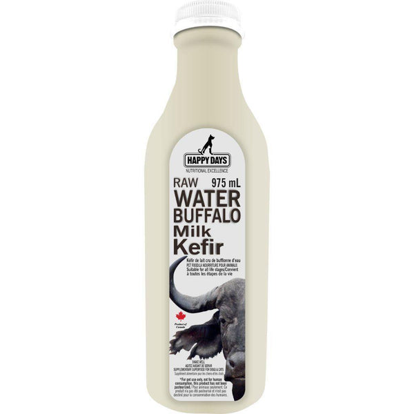 Happy Days Dairy - Raw Buffalo Kefir Milk 975ml - Pisces Pet Emporium
