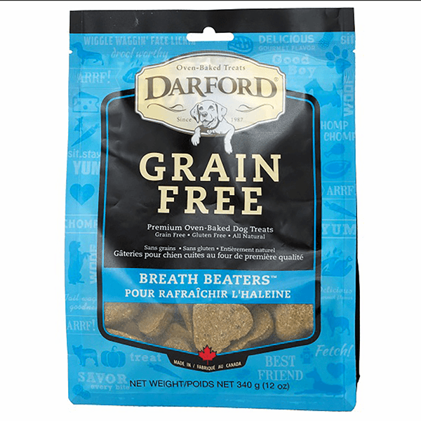 Darford Grain Free Breath Beaters - 340 g - Pisces Pet Emporium