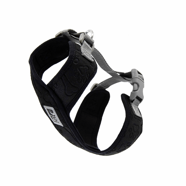 RC Pets Black & Grey Swift Comfort Harness - Available in 5 Sizes - Pisces Pet Emporium