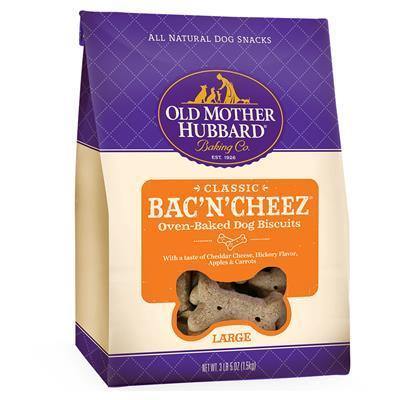 Old Mother Hubbard Classic Oven Baked Bac n' Cheez Large 1.36kg - Pisces Pet Emporium