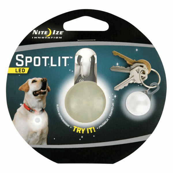 NiteIze Spotlit LED Collar Light - Pisces Pet Emporium