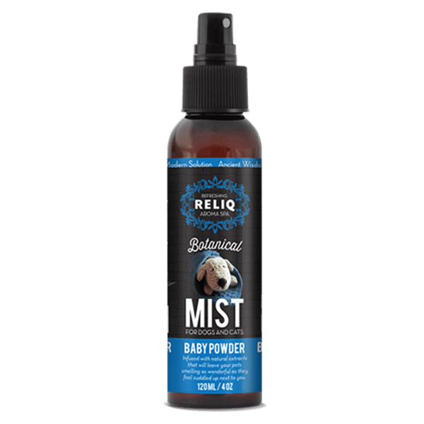 Reliq Baby Powder Botanical Mist - Pisces Pet Emporium