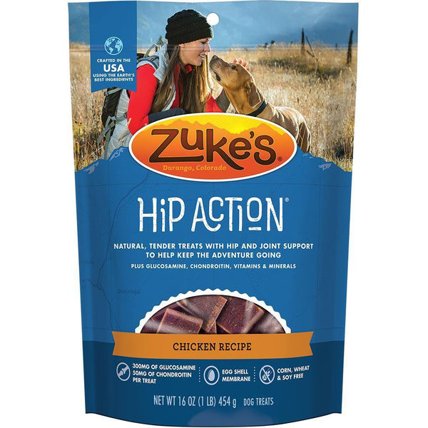 Zukes Hip Action Chicken-16OZ - Pisces Pet Emporium