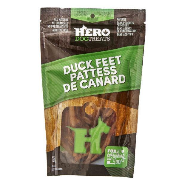 Hero Duck Feet 125g - Pisces Pet Emporium