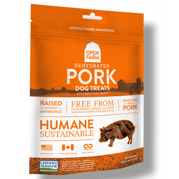 Open Farm Dehydrated Pork Dog Treats - Pisces Pet Emporium