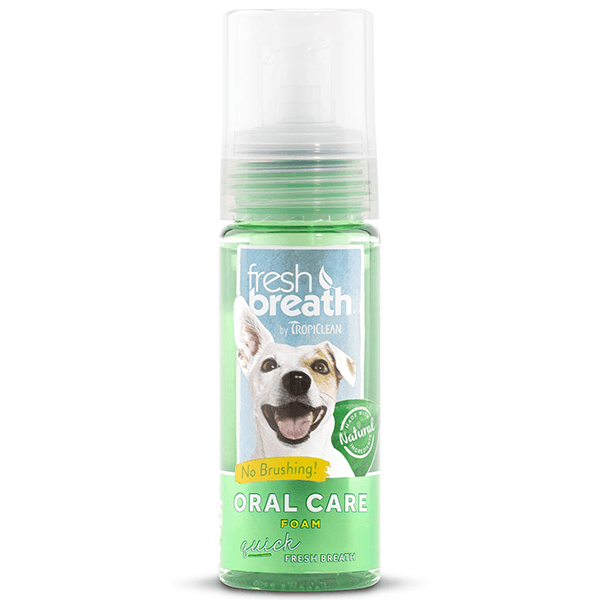Tropiclean Fresh Breath Fresh Mint Foam - Pisces Pet Emporium