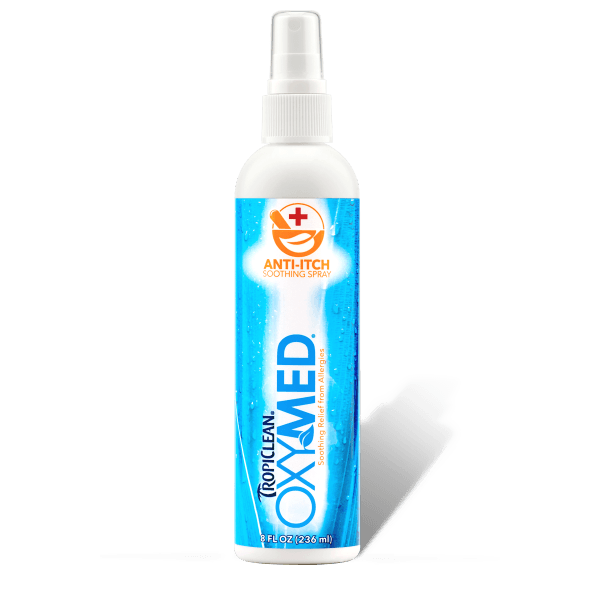 TropiClean OxyMed Anti-Itch Soothing Spray - Pisces Pet Emporium
