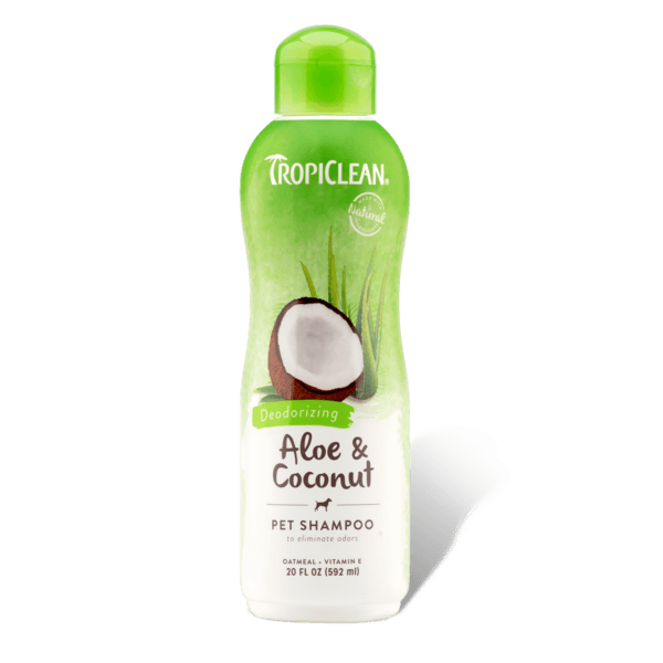 TropiClean Aloe & Coconut Deodorizing Shampoo - Pisces Pet Emporium
