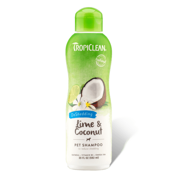TropiClean Lime & Coconut DeShedding Shampoo - Pisces Pet Emporium