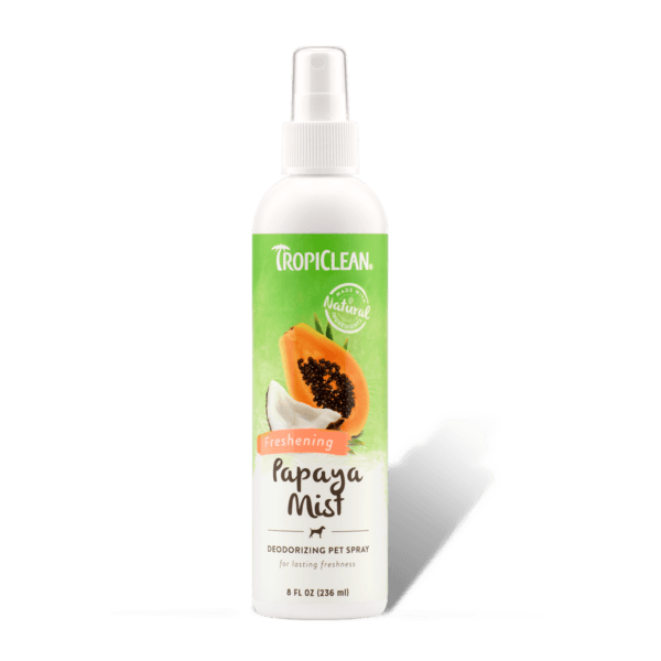 TropiClean Deodorizing Papaya Mist Pet Spray - Pisces Pet Emporium