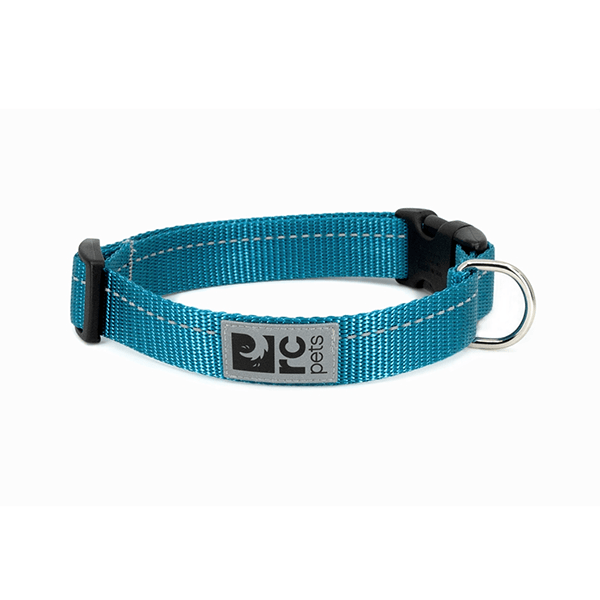 RC Pets Dark Teal Primary Clip Collar - Available in 5 Sizes - Pisces Pet Emporium