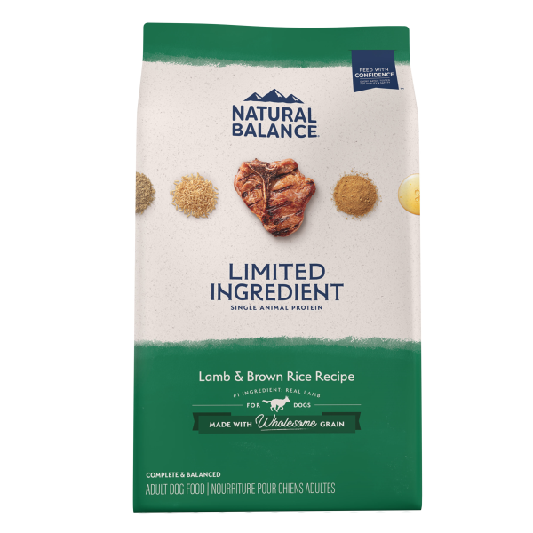 Natural Balance LID Lamb Brown Rice Dog Food