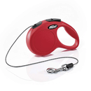 Flexi Classic Red Retractable Leash - Cord - Pisces Pet Emporium