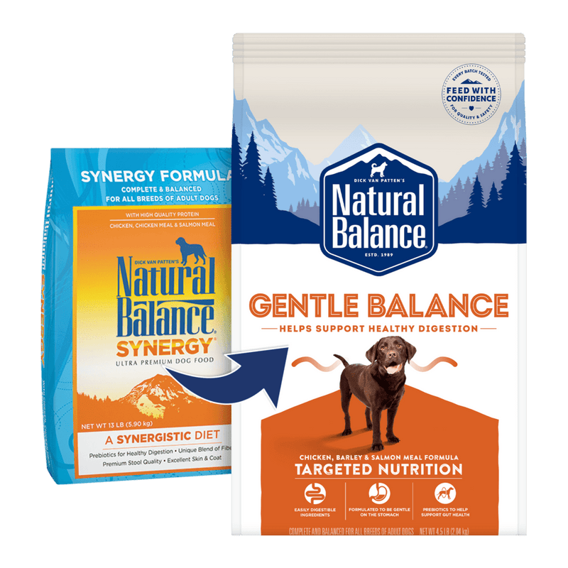 Natural Balance Targeted Nutrition Dog Food - Gentle Balance - Pisces Pet Emporium