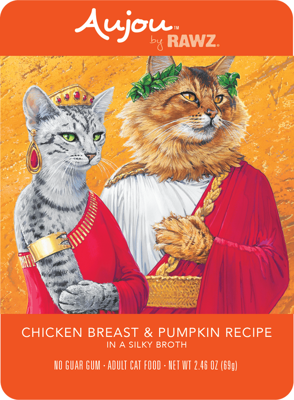 Rawz AUJOU Chicken Breast & Pumpkin Recipe Cat | Pisces