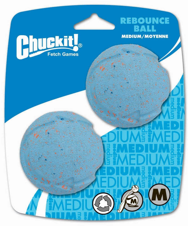 CHUCKIT! Rebounce Ball 2 Pack - Medium - Pisces Pet Emporium