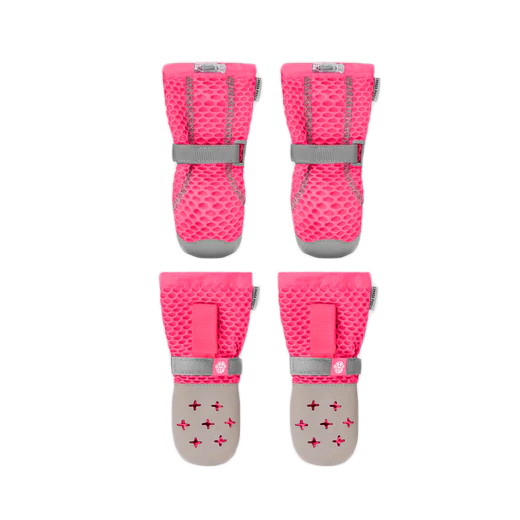 Canada Pooch Hot Pavement Boots - Neon Pink | Pisces Pet Emporium
