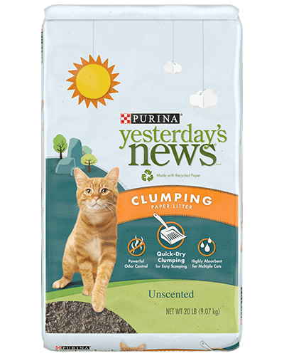 Purina Yesterday's News - Clumping Unscented Pellets - Pisces Pet Emporium
