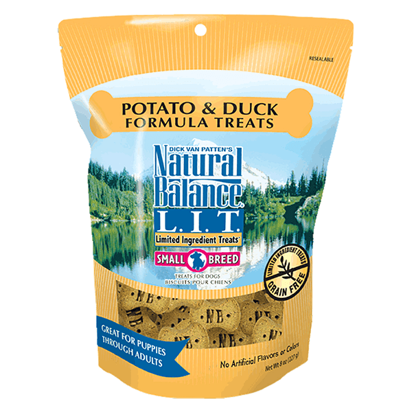 Natural Balance Small Breed Limited Ingredient Treats - Duck & Potato - Pisces Pet Emporium