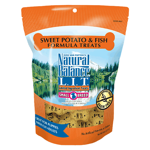 Natural Balance Small Breed Limited Ingredient Treats - Fish & Sweet Potato - Pisces Pet Emporium